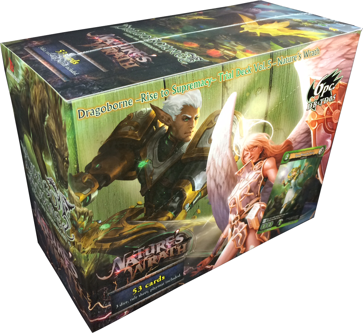 Dragoborne Nature's Wrath Trial Deck (1176x1080), Png Download