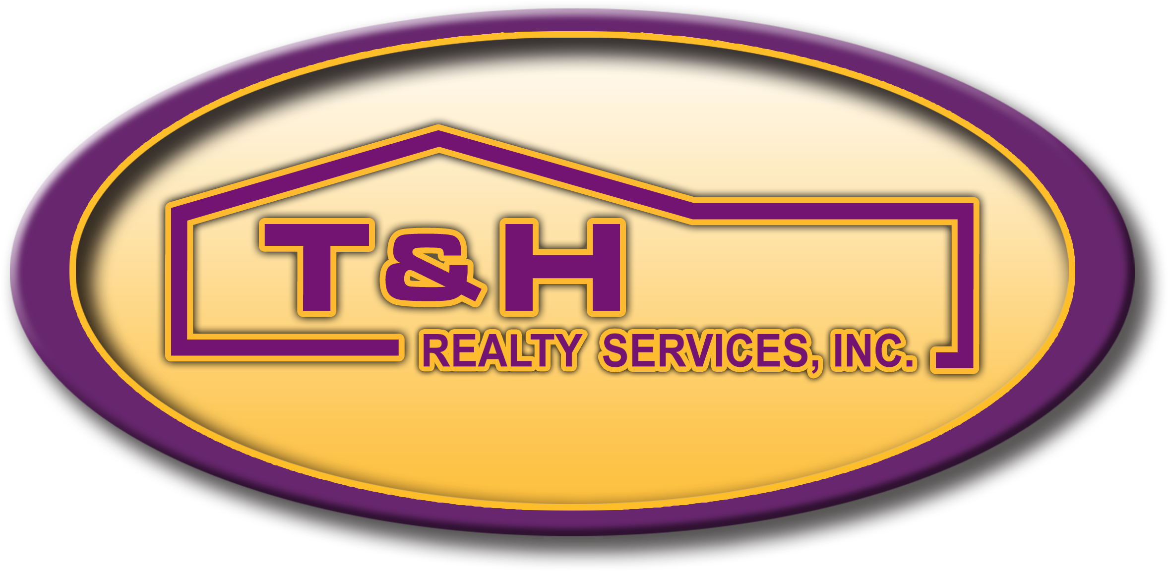 T H Residential Logo-1 (2468x1280), Png Download