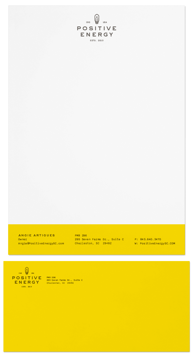 Positive Energy Branding By Fuzzco (740x1242), Png Download