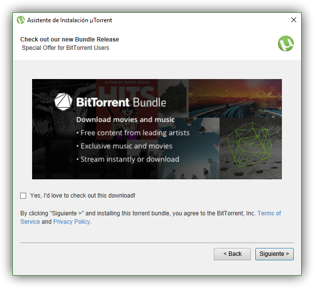 Publicidad Utorrent (636x583), Png Download