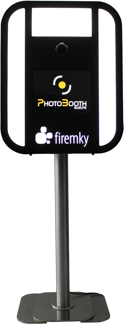 Your Logo Or Text On Front Side Of Photo Booth (442x1080), Png Download
