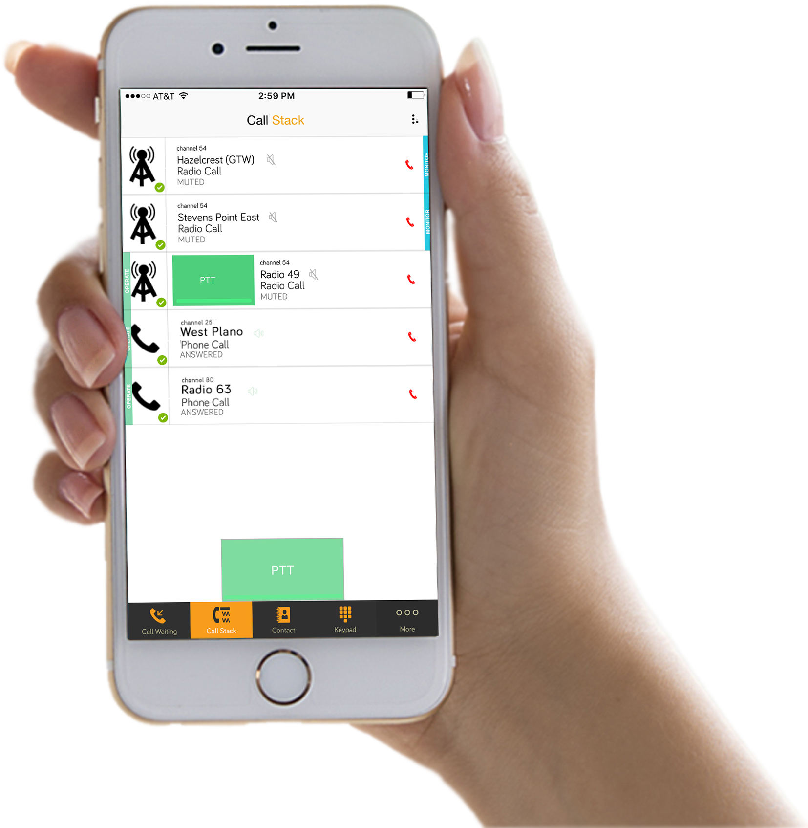 Radio-telephone Mobile And Ptt Communicator (1800x1800), Png Download