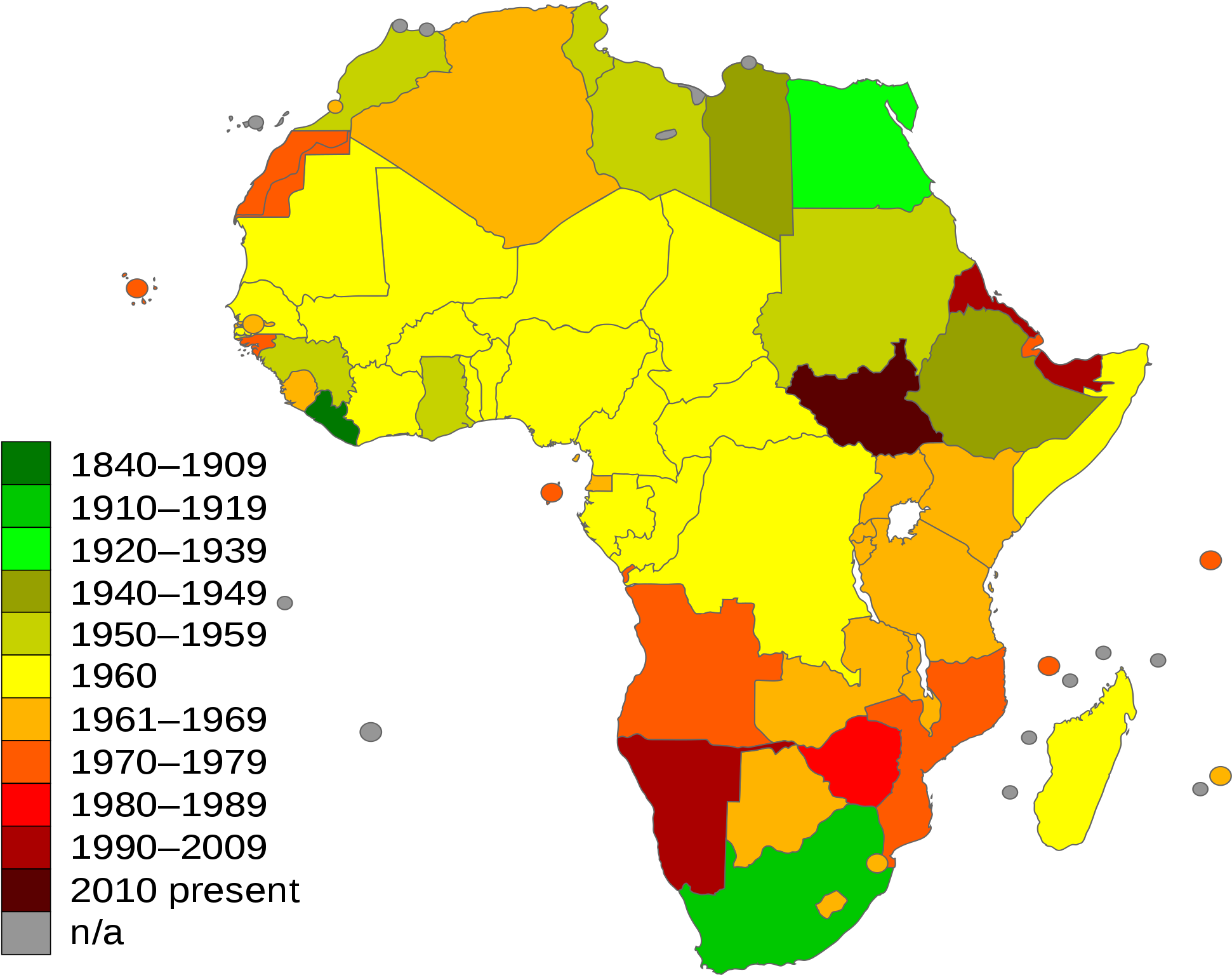 Africa Outline Png (2000x1538), Png Download