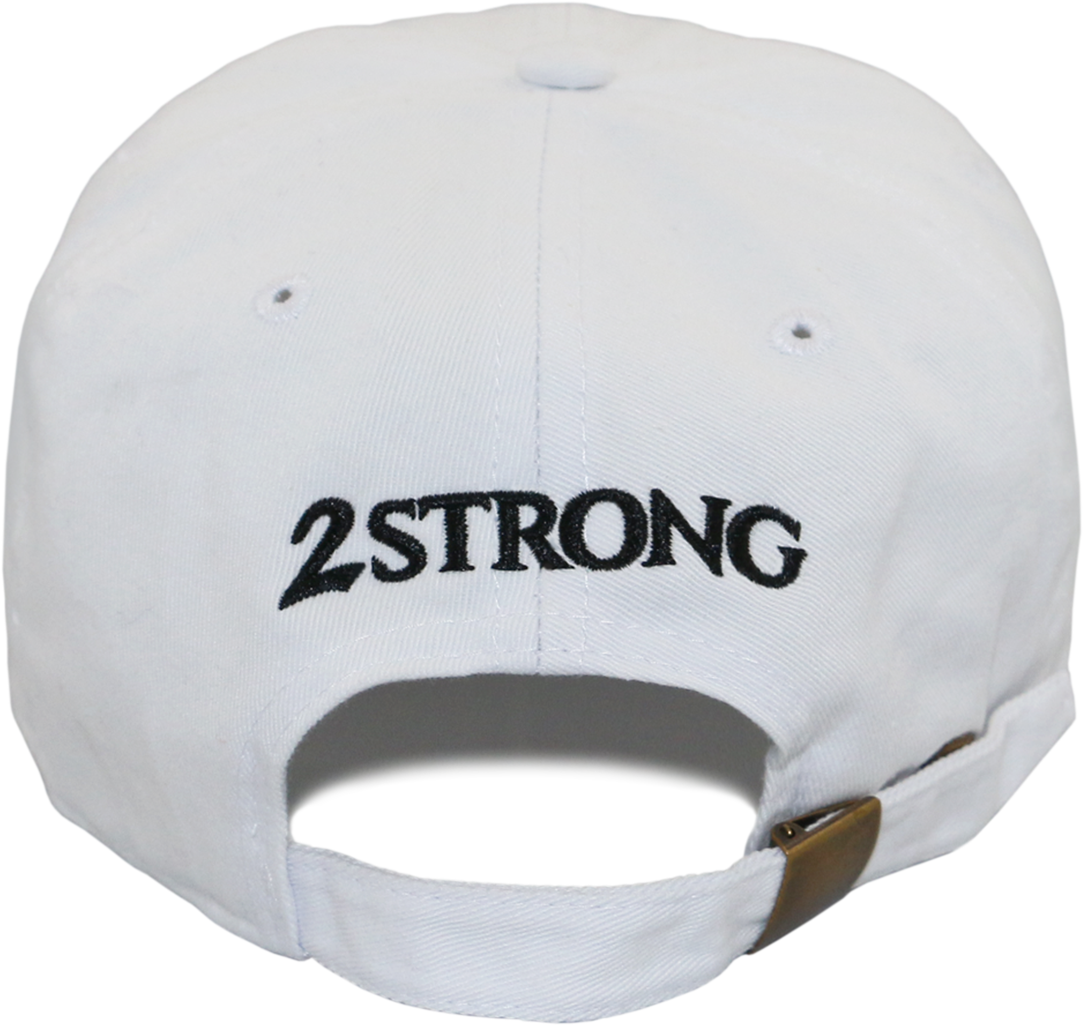 Black Triangle With White Outline Dad Hat Back (3600x3600), Png Download