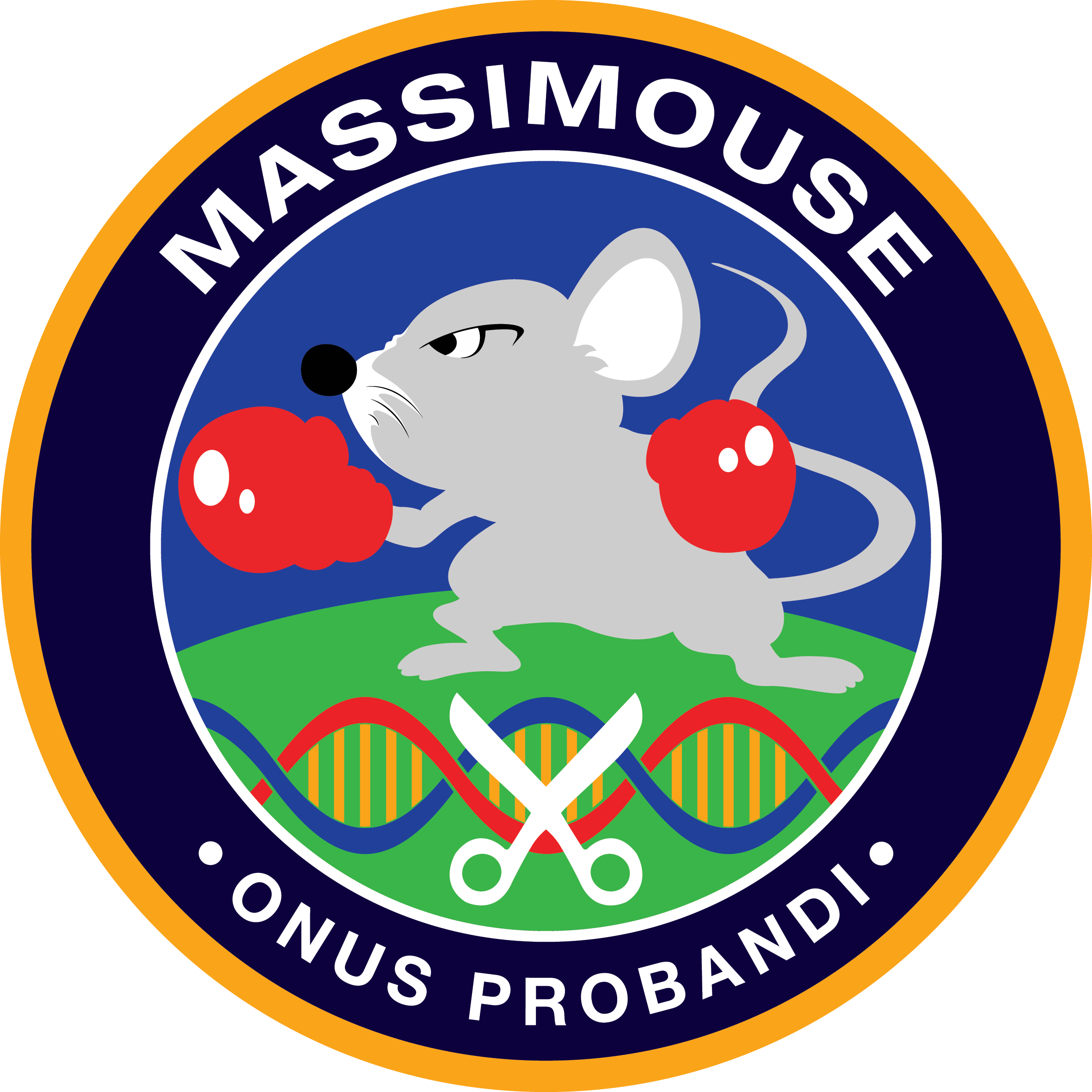 Massimouse Fa Outline (2362x2362), Png Download