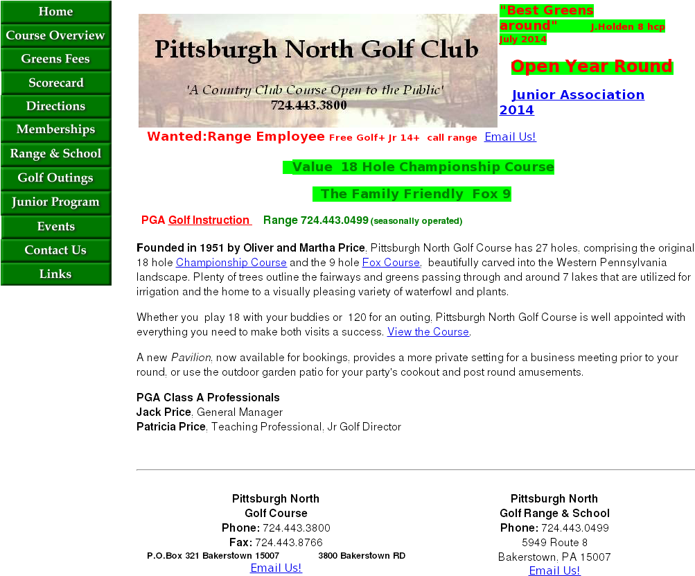 Pittsburghnorth Golf Club Competitors, Revenue And (1024x857), Png Download