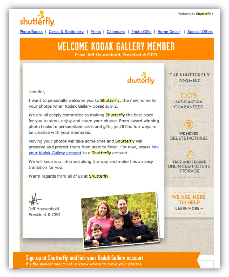 I Clicked To Link My Kodak Gallery Account, And Was (748x905), Png Download