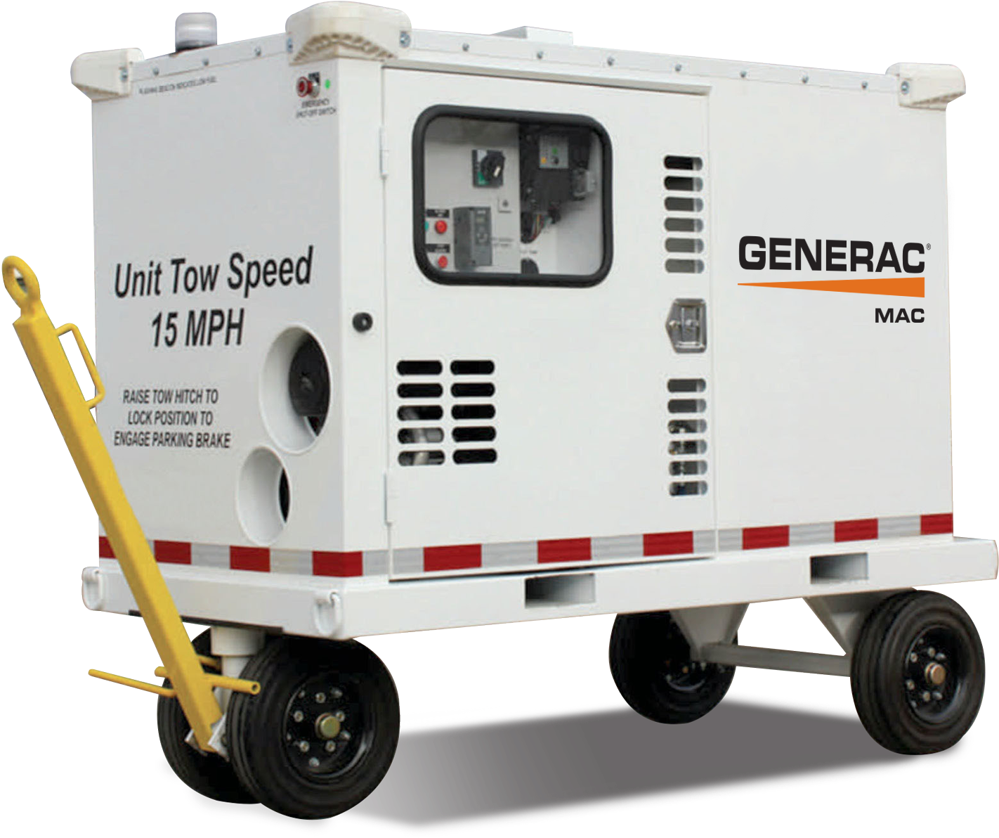 Generac Mac210hc Indirect Fired Heater Heat Cart Airline (1500x1354), Png Download