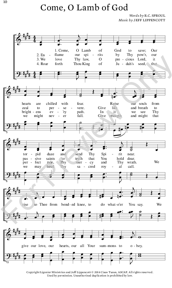 Come O Lamb Of God Thumbnail (672x984), Png Download