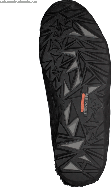 Women's Merrell Fluorecein Shell 6 Black (600x750), Png Download