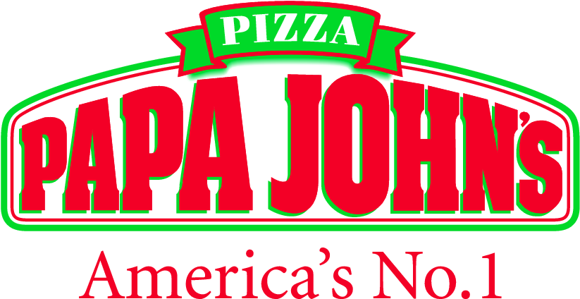 Papa Johns America Pizza Png Logo (863x444), Png Download