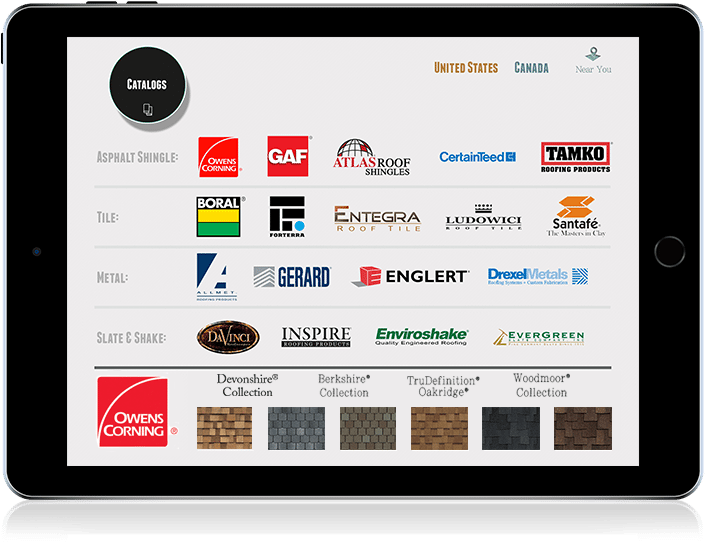 Digital Roofing Catalogs (719x600), Png Download