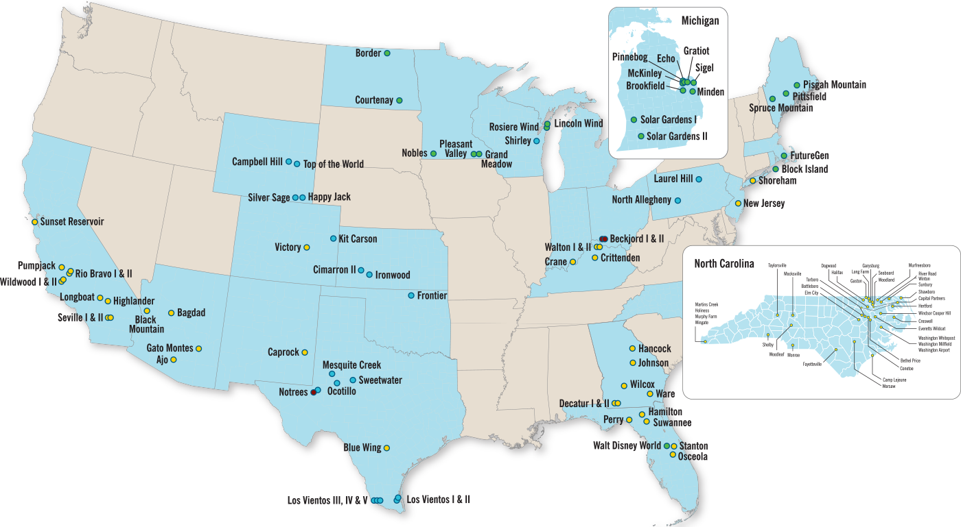 Commercial And Regulated Renewable Projects (1400x769), Png Download