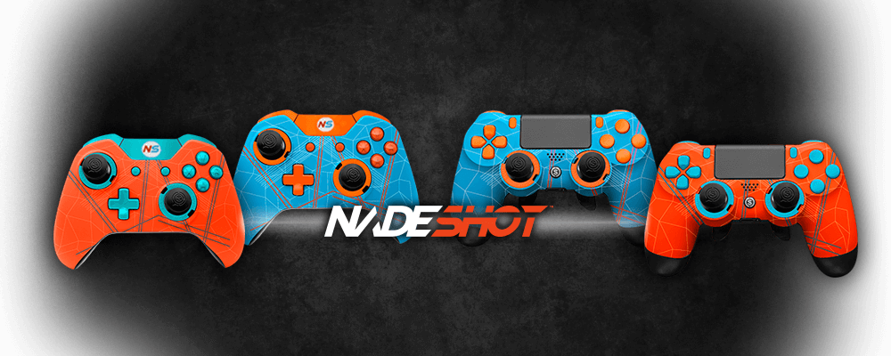 Nadeshot Header Red Blue (1000x400), Png Download