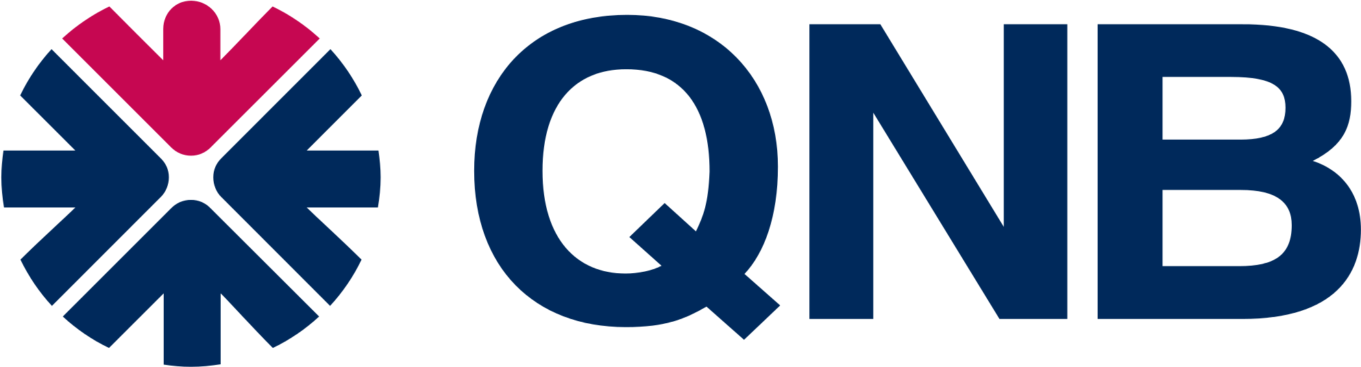 Qatar National Bank Logo (2000x551), Png Download