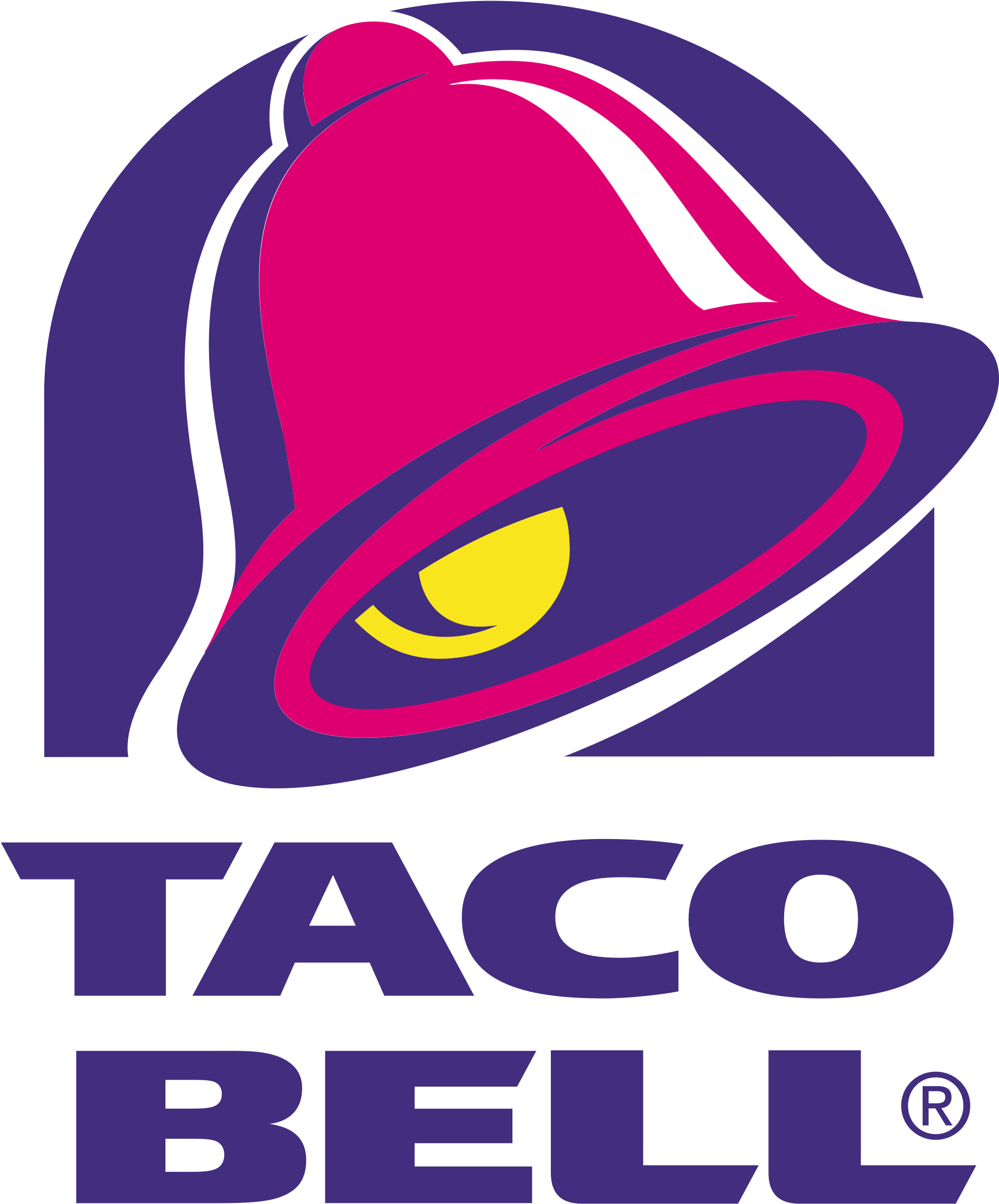 Taco Bell Logo (2000x2389), Png Download