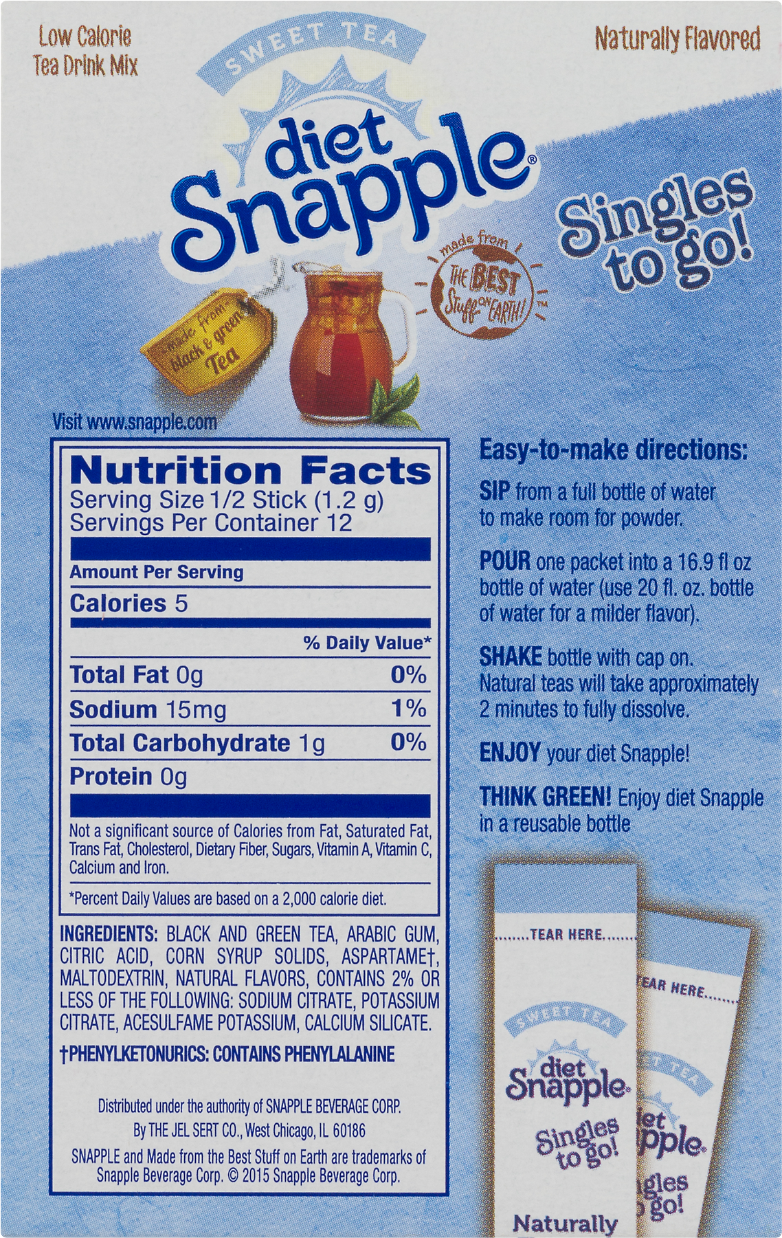 Snapple Logo Png (1800x1800), Png Download
