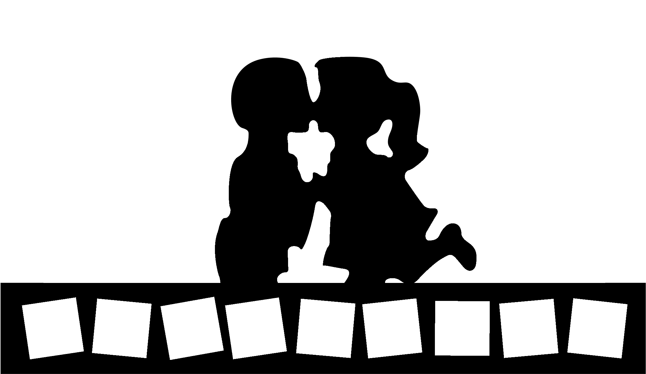 Iper Bebe Logo Black And White (2400x2400), Png Download