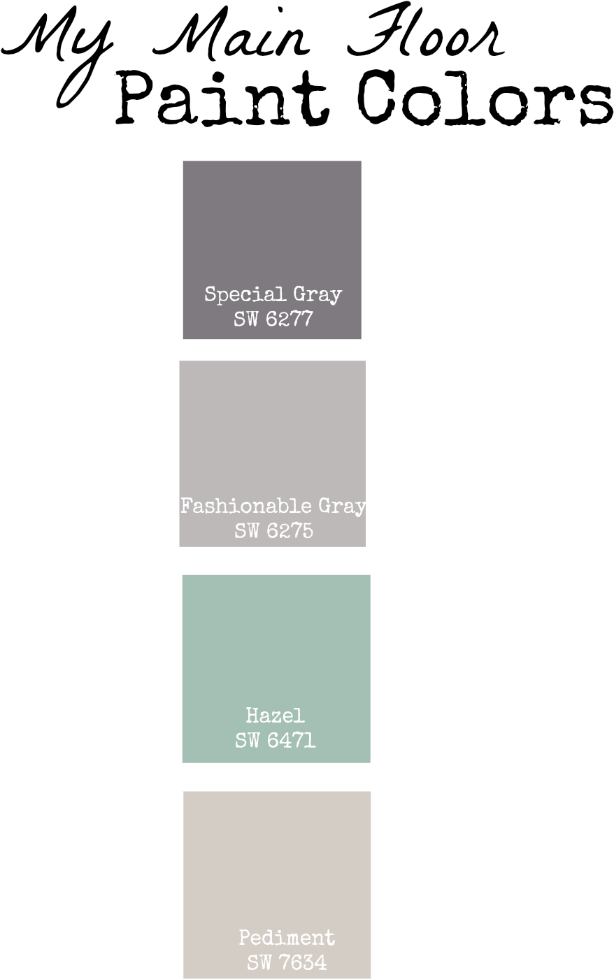 Main Floor Paint Colors (922x1485), Png Download