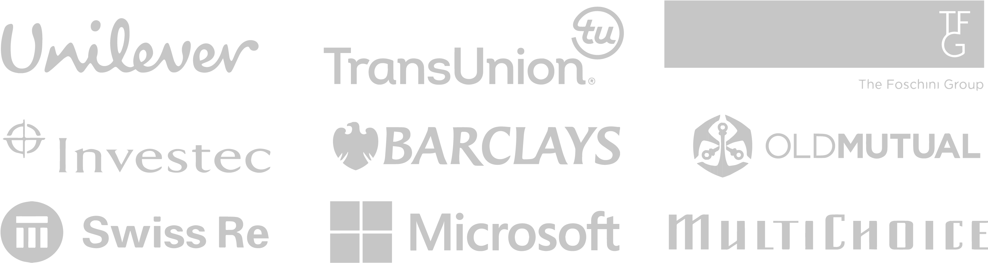 Microsoft / Transunion / Unilever / Investec / Old (3495x1001), Png Download