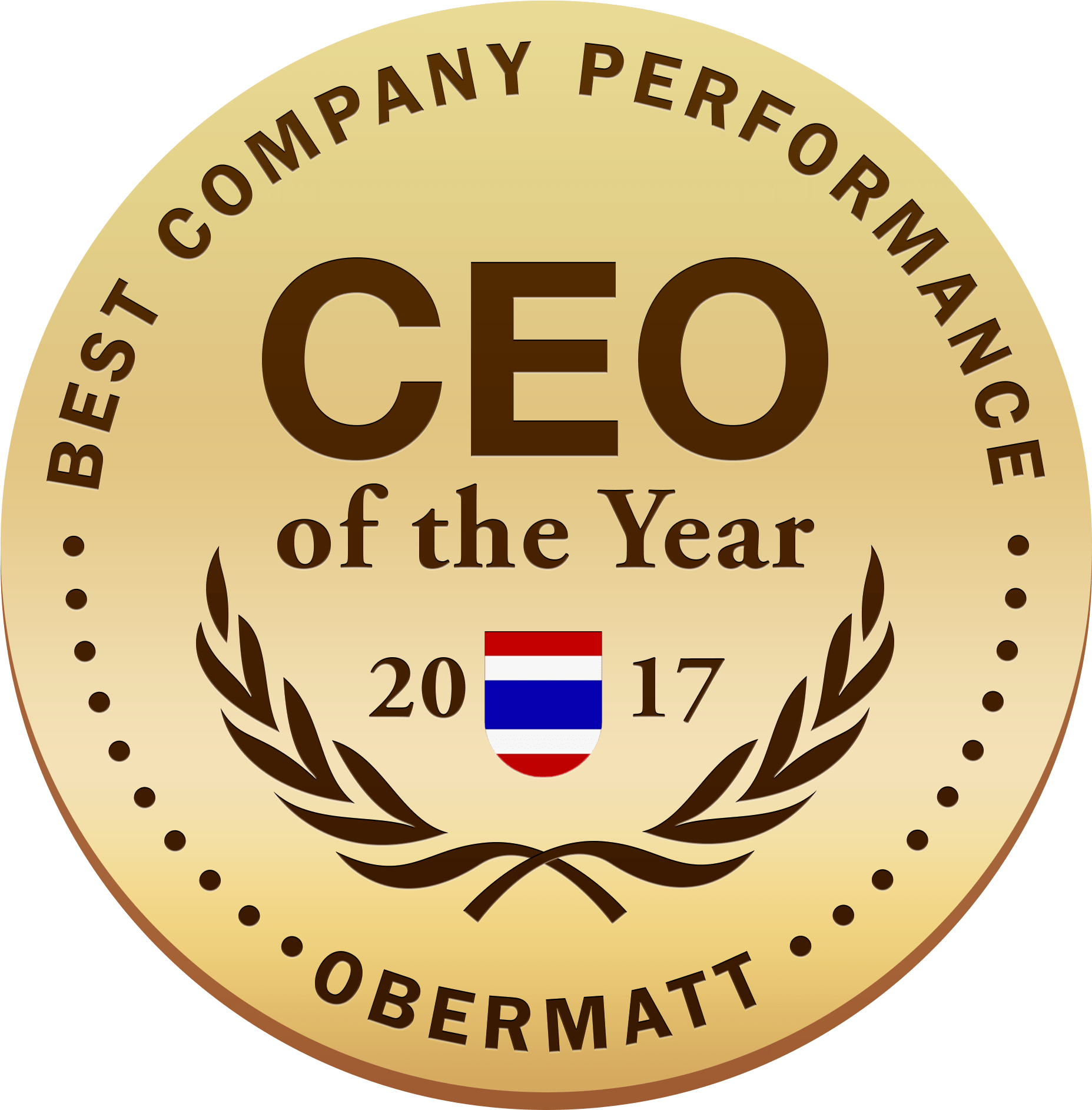 2017, Obermatt Gold Pin (2048x2048), Png Download