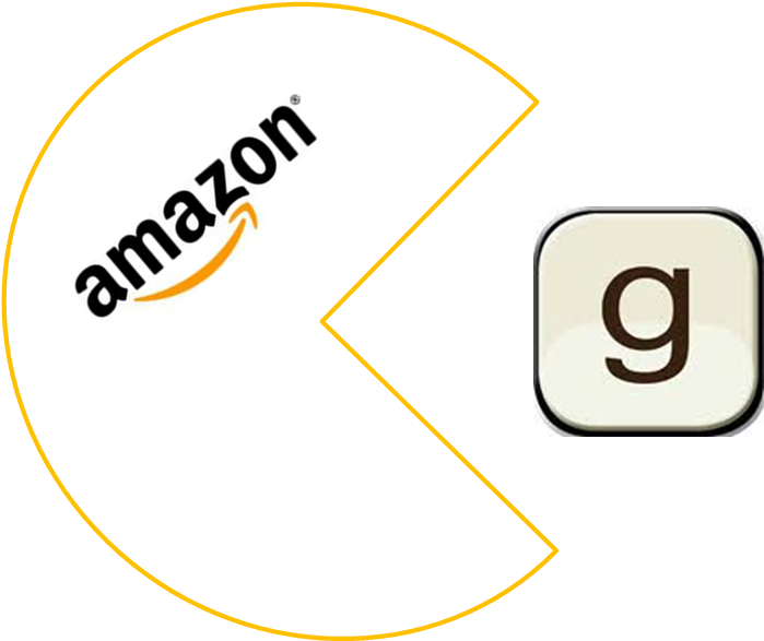 Amazon Buys Goodreads (812x674), Png Download