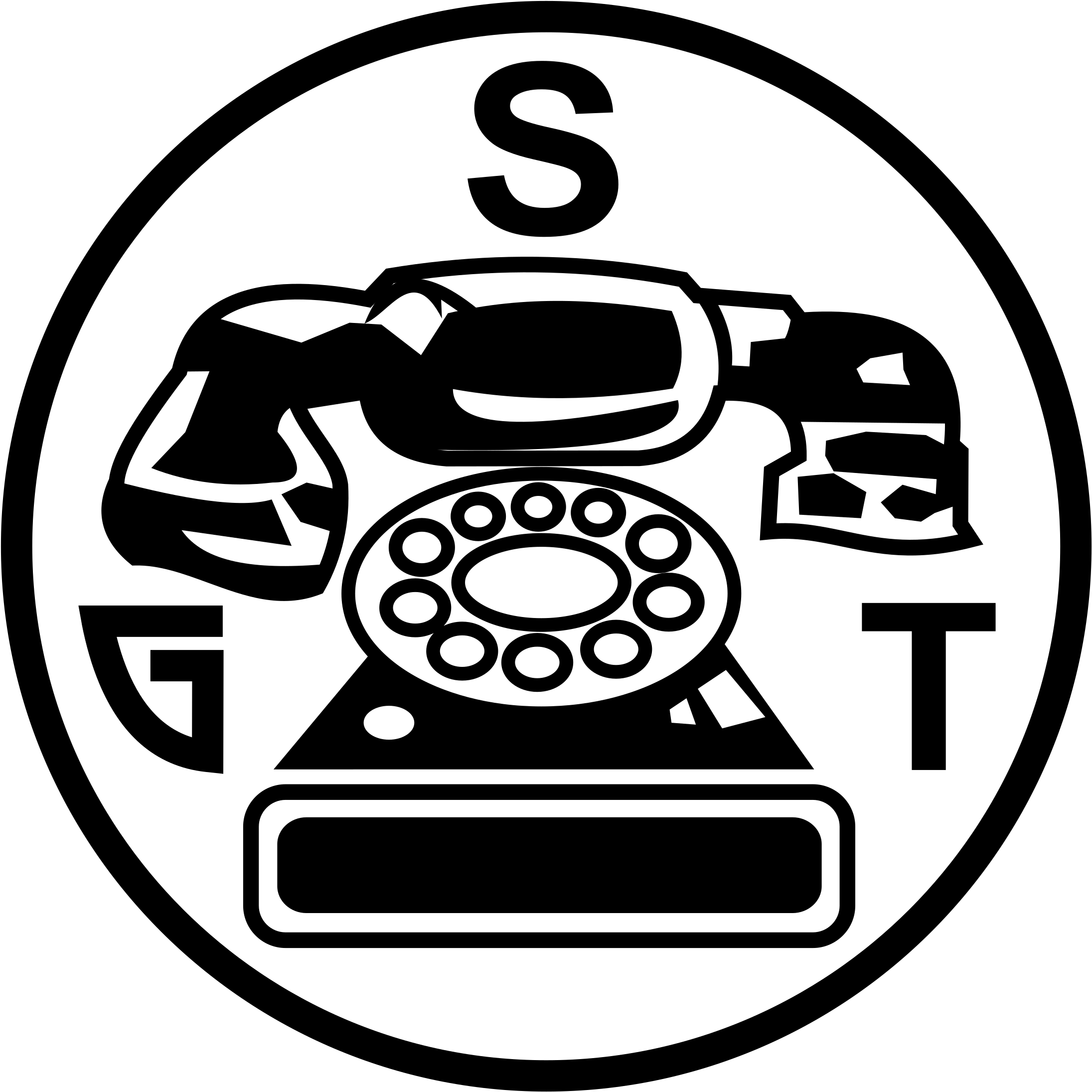 Gremio Sportivo Telefonica De Porto Alegre Rs Logo (2400x2400), Png Download