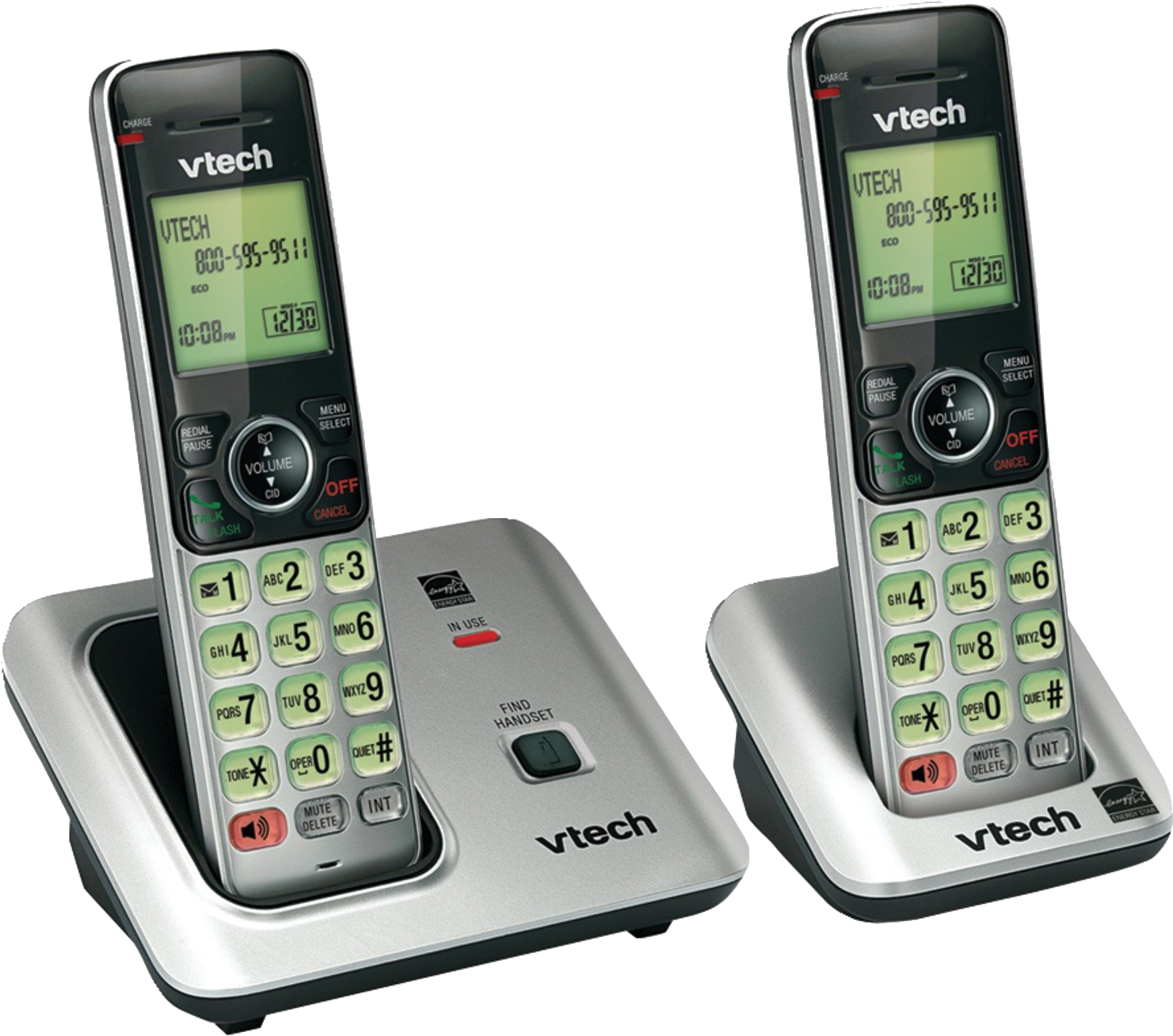 Vtech Cs6619-2 Two Handse (1500x1500), Png Download