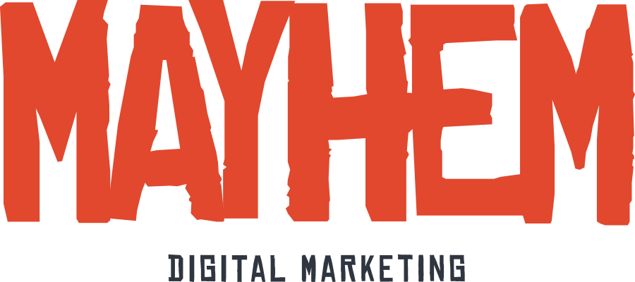 Logo Mayhem Digital Marketing (900x400), Png Download