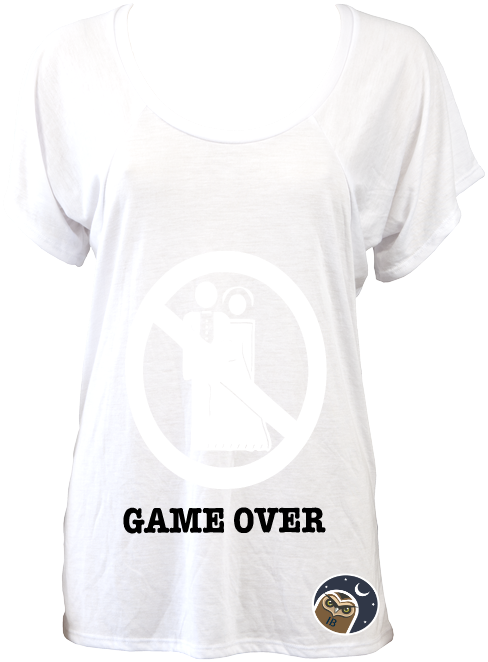 Ib Game Over Tshirt For Women (680x680), Png Download