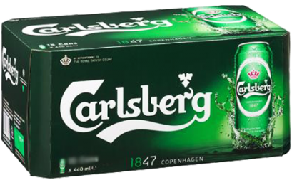 Carlsberg Beer 500ml (600x600), Png Download