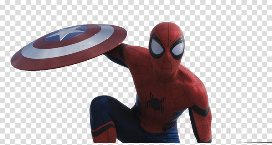 Spiderman Flying Clipart Spider-man Marvel Cinematic (900x480), Png Download