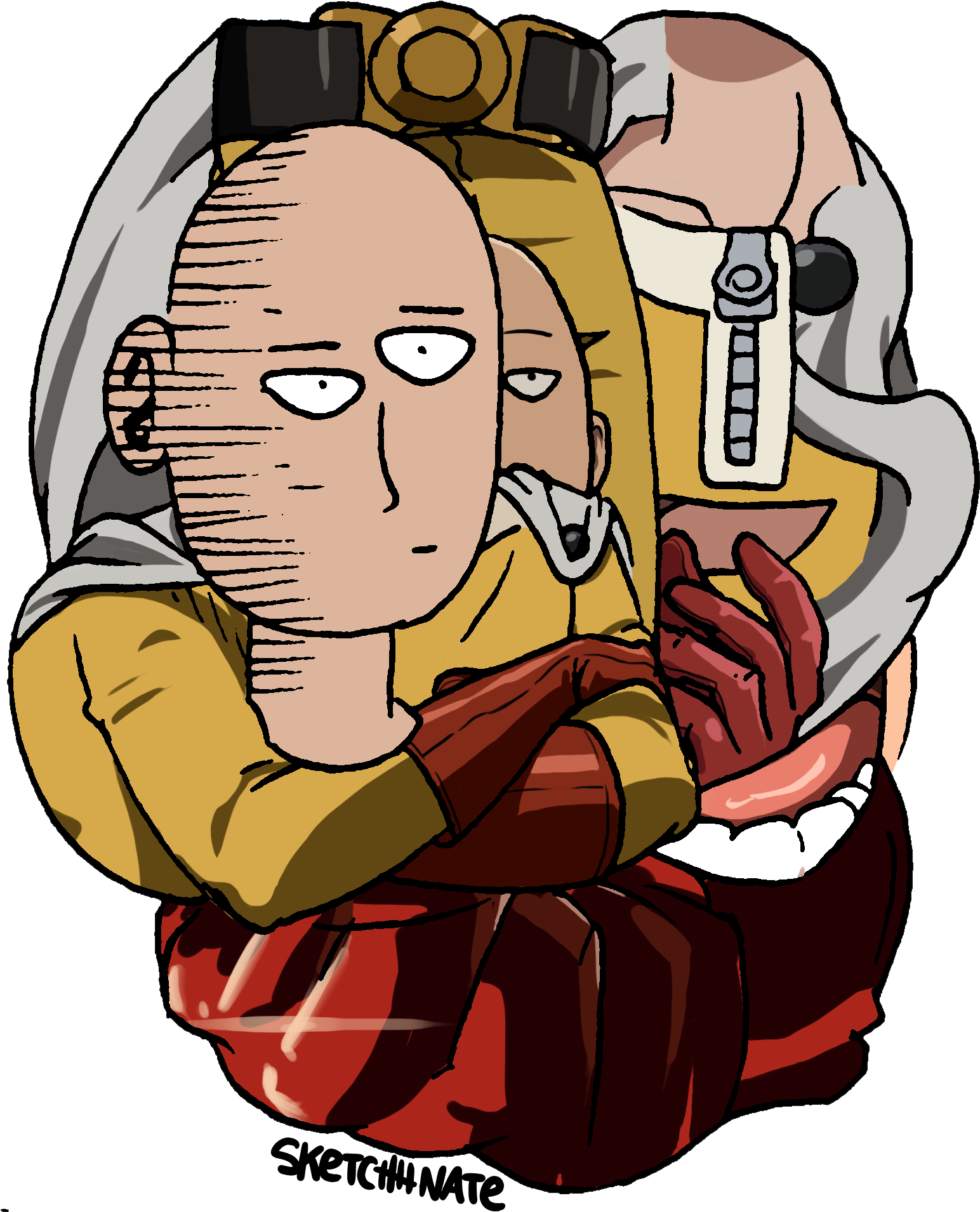 Did I Draw Saitama Properly Find This Pin And More (1704x2000), Png Download