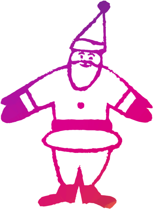 Coloring Book Christmas Day Santa Claus It's A Spongebob (900x900), Png Download