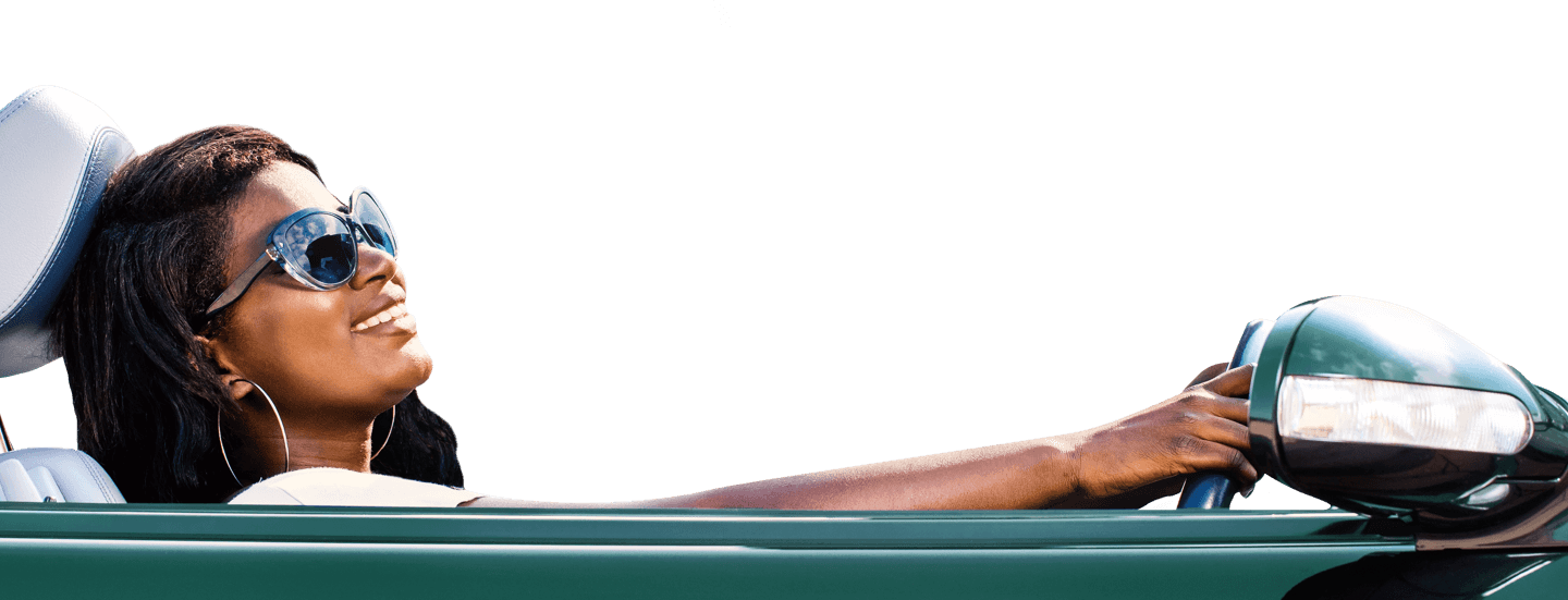 Driving Driving Female (1440x551), Png Download