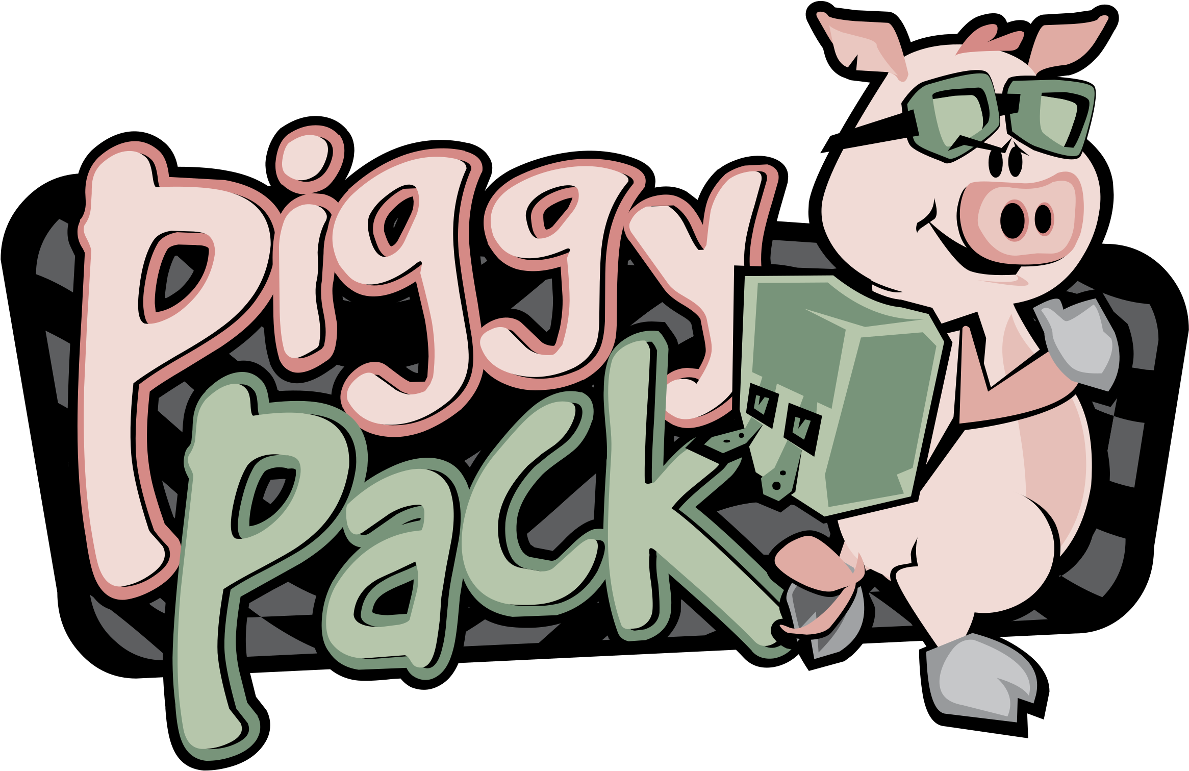 Piggy Pack Logo Png Transparent (2400x2400), Png Download