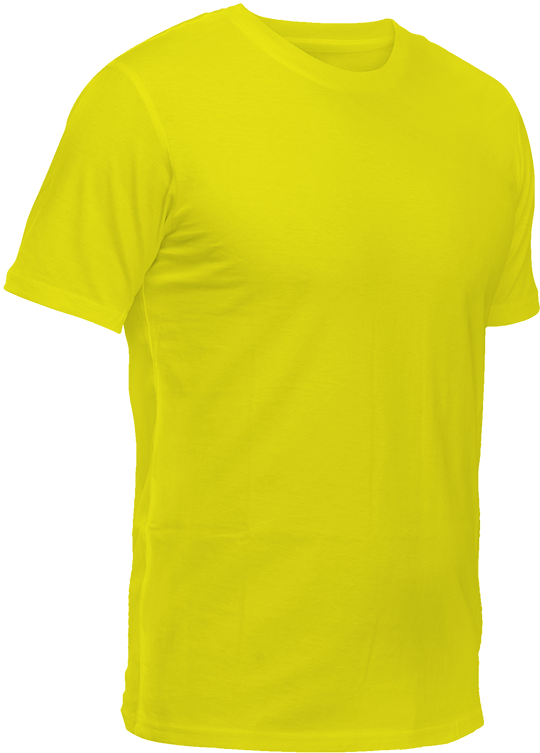 Yellow T Shirt Ethical (750x866), Png Download
