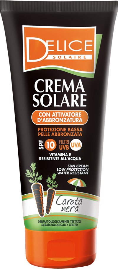 Sun Cream Black Carrot Low Protection Spf10 (400x908), Png Download