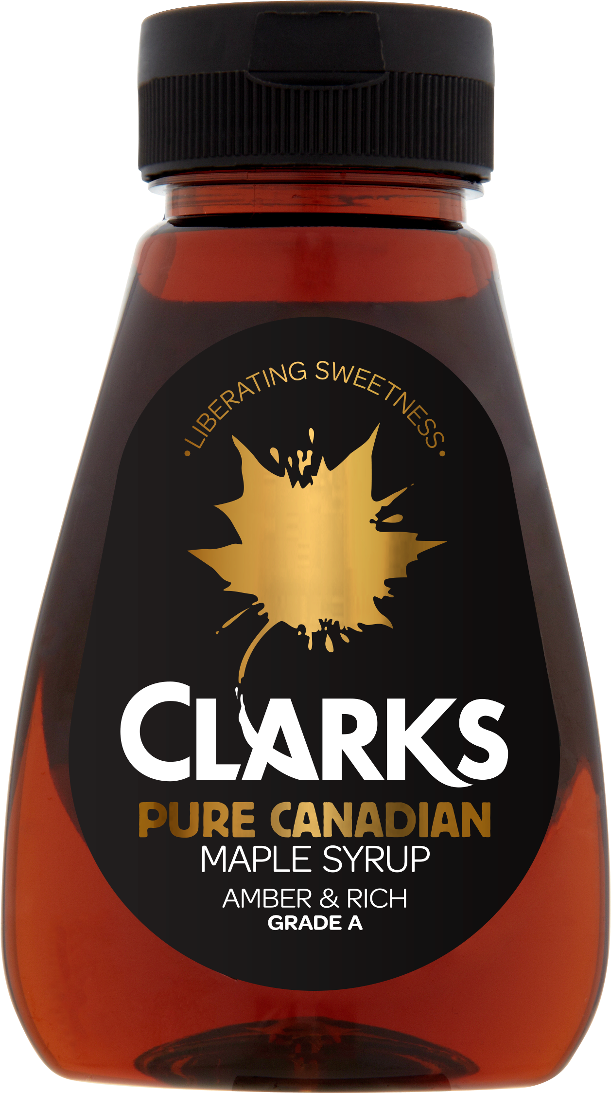 Amber And Rich Maple Syrup Front (2365x2365), Png Download