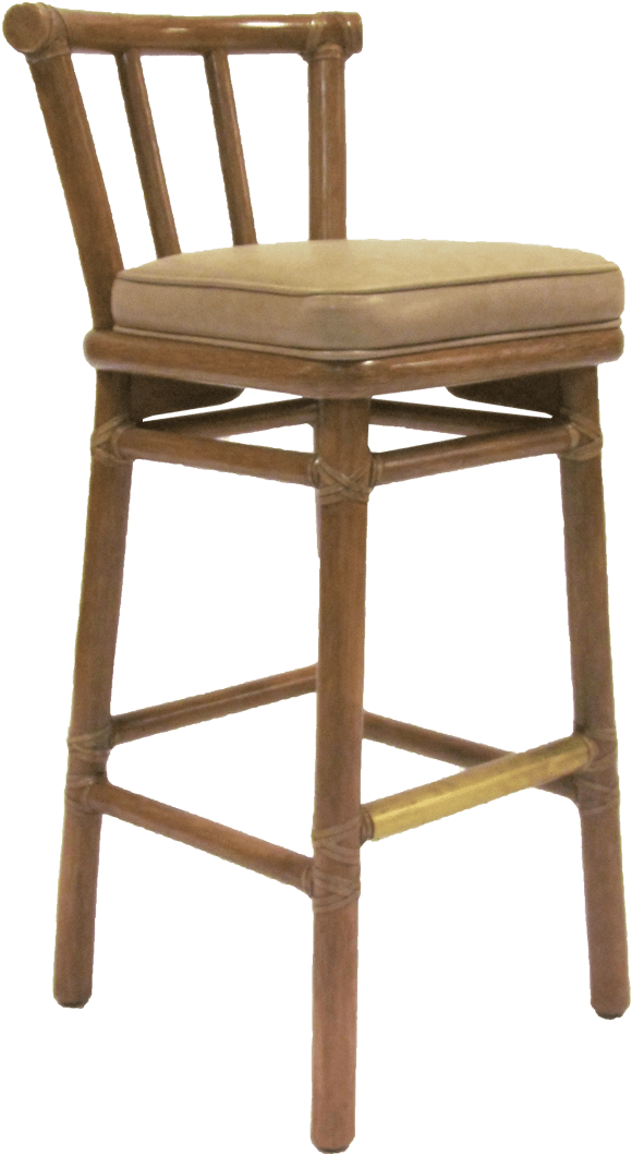 Mcguire Leather Barstool (1142x1142), Png Download