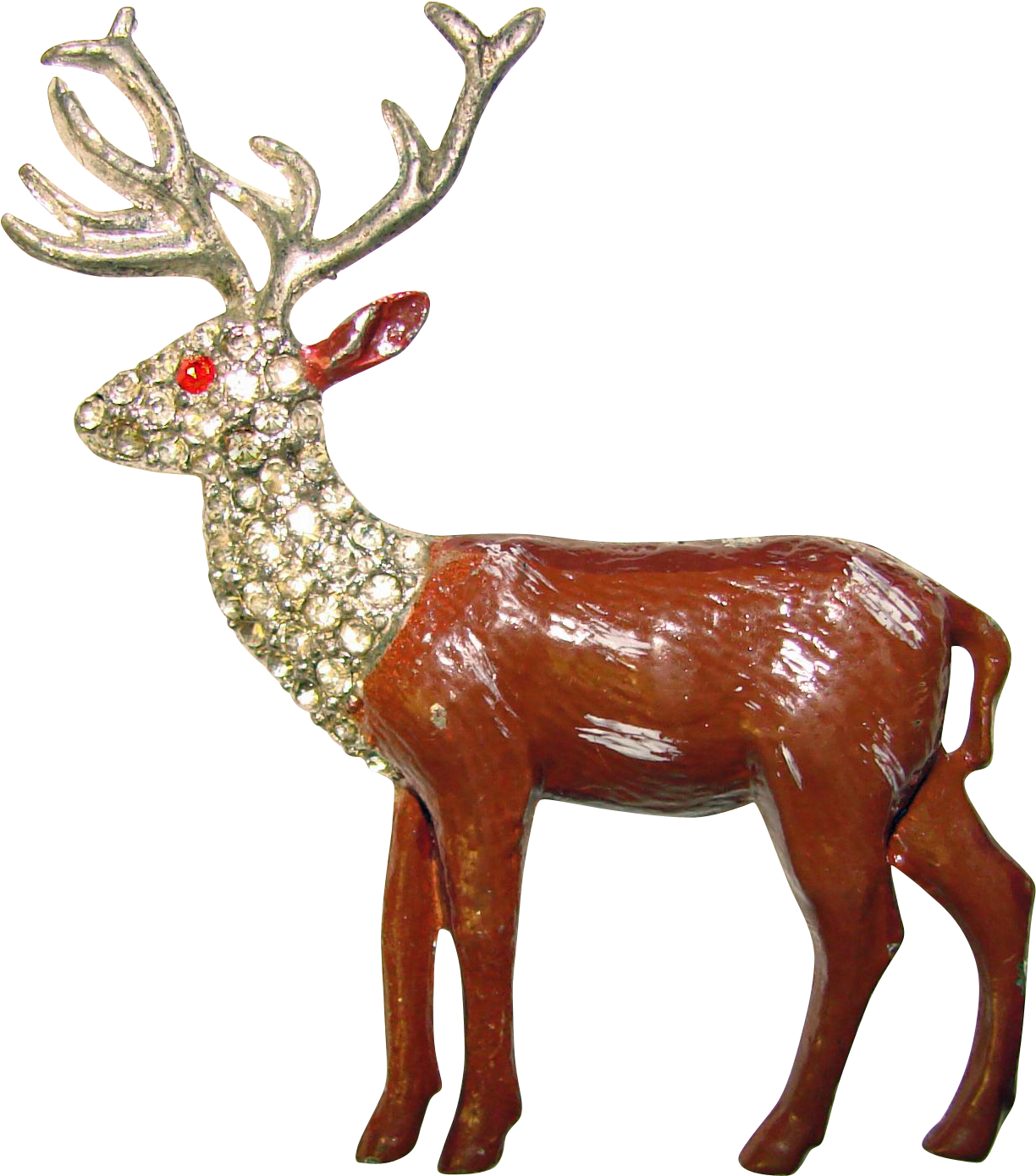 Fabulous 1940s Deer Rhinestone Vintage Pins, Vintage (1388x1388), Png Download
