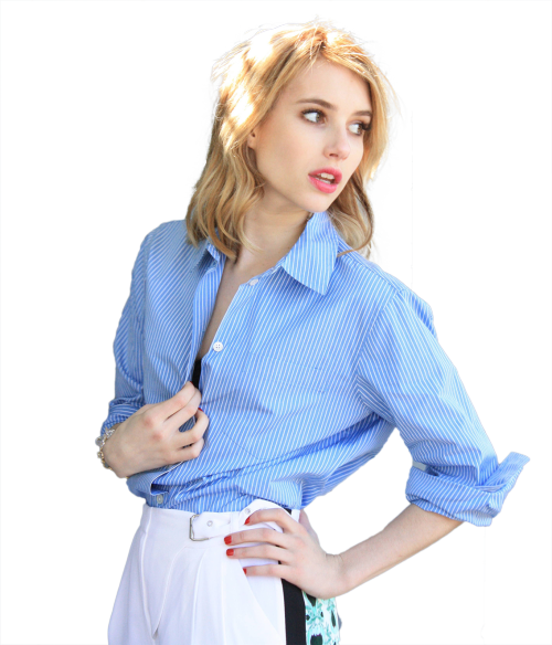 Emma Roberts Png Free Download - Emma Roberts Photoshoot 2013 (500x584), Png Download