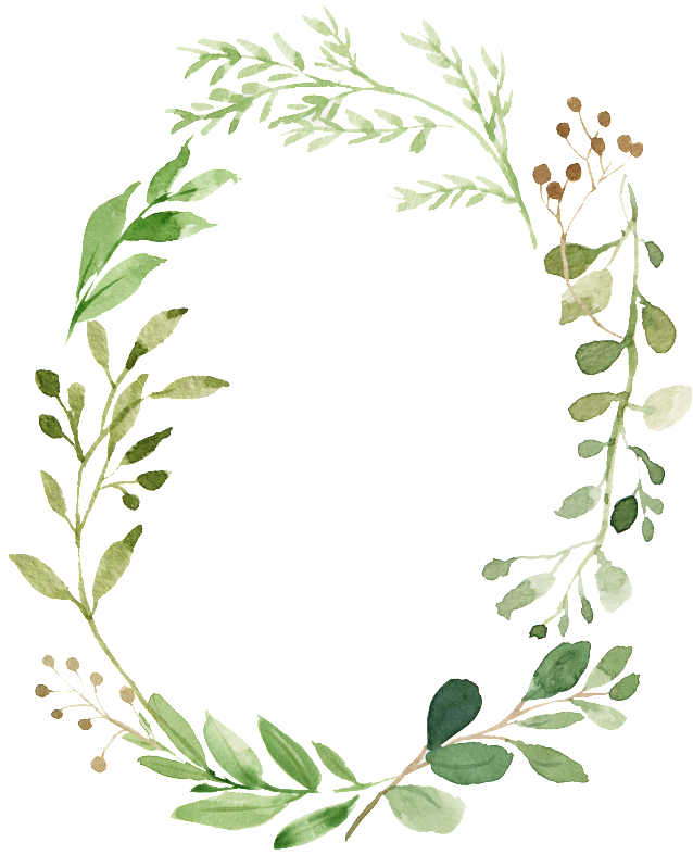 This Graphics Is Wreath Material Mainly About Green, - Mama Bear Bar Necklace (650x822), Png Download