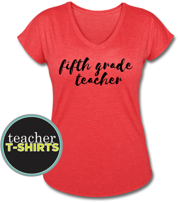 Fifth Grade Teacher Shirt - Australian Shepherd Heartbeat Dogs Pets Women's Tri-blend (700x700), Png Download