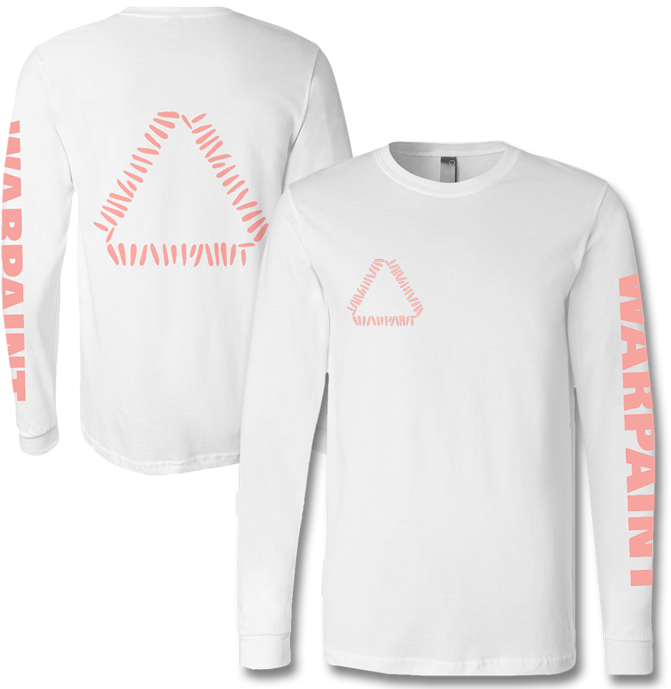 Official Warpaint Triangle Logo Long Sleeve T-shirt - Long-sleeved T-shirt (600x600), Png Download