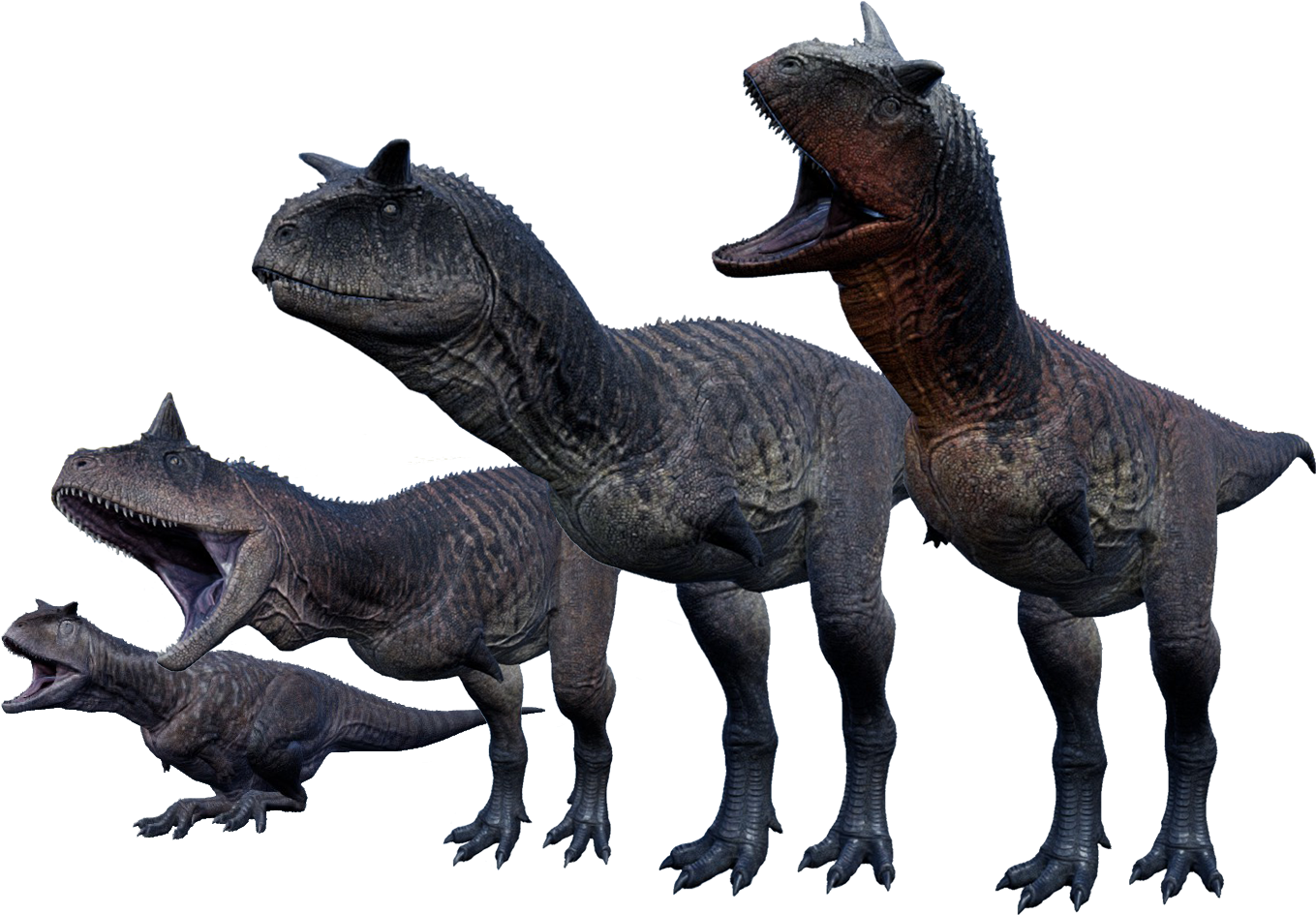 Carnotaurus New Model Growth - Carnotaurus The Isle (1458x1014), Png Download