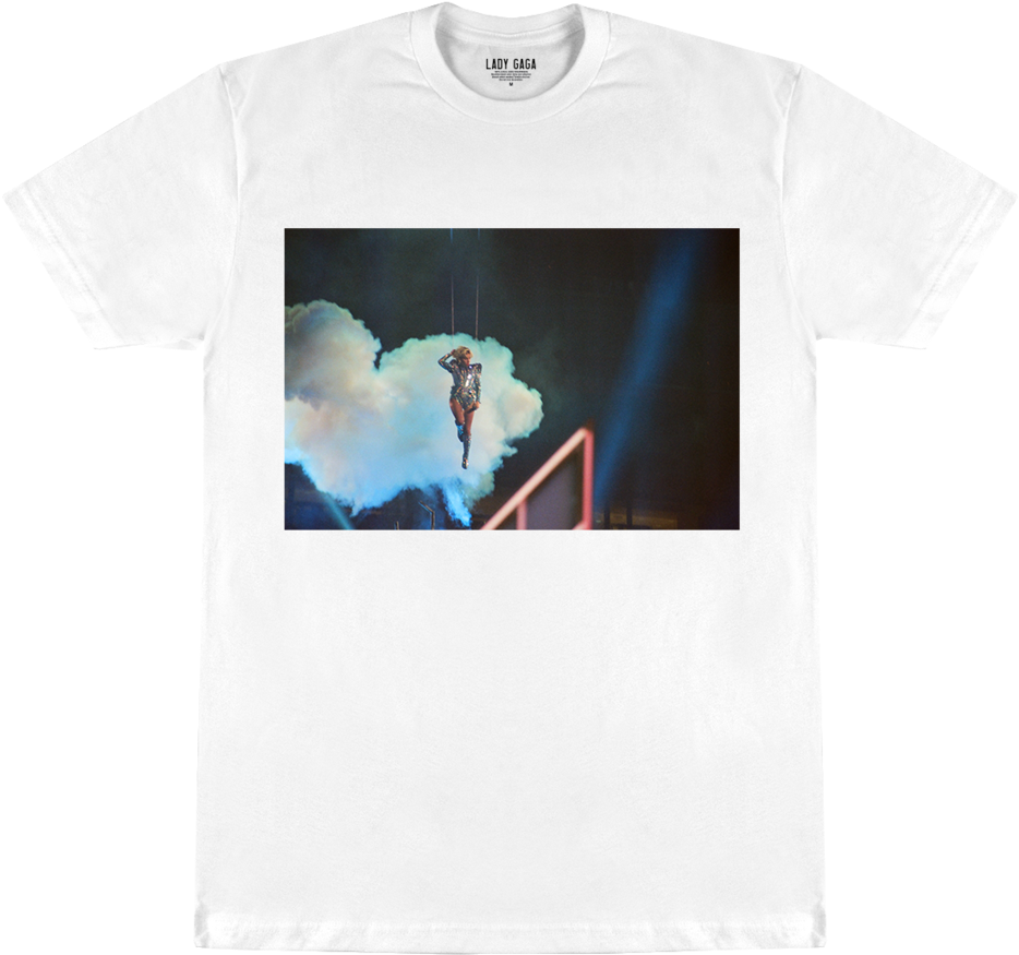 Lady Gaga Rehearsal Photo White T-shirt - Lady Gaga Hey Girl White Long Sleeve T Shirt (1024x1024), Png Download