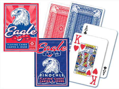 Cartamundi Eagle Playing Cards Great Value - Ace Playing Cards Cartamundi (468x351), Png Download