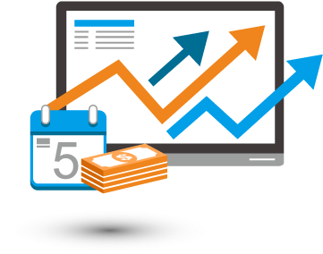 Finance Chart Background - Finance (360x420), Png Download