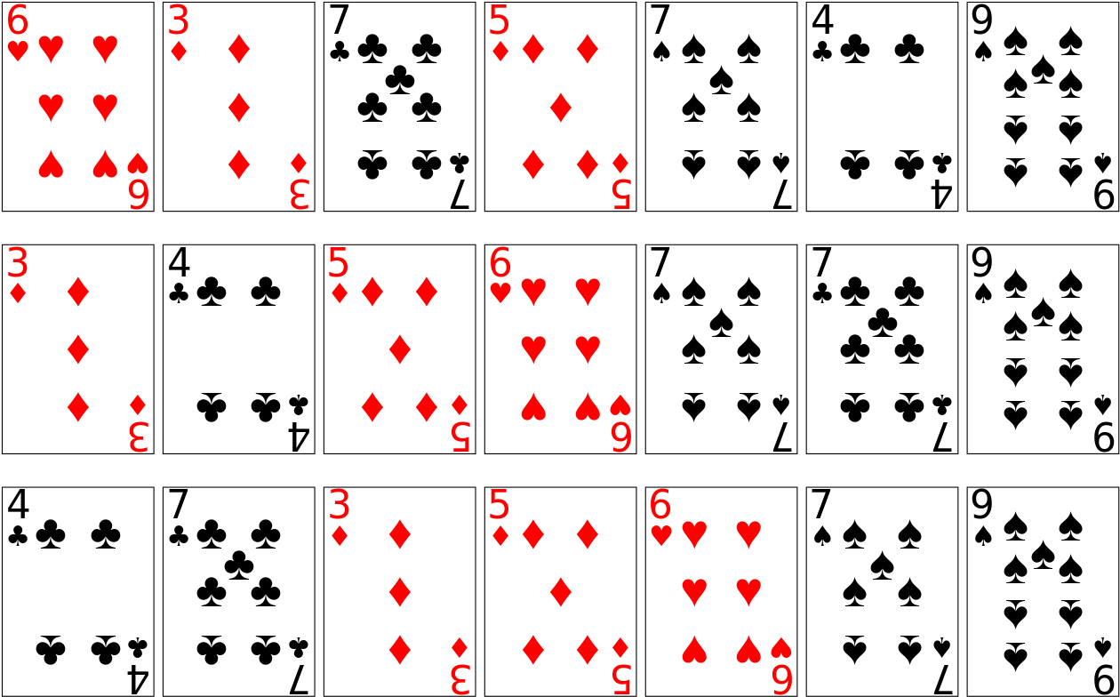 File Sorting Playing Using - Classification Of Playing Cards (1280x803), Png Download